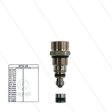 Kit 102 - Reparatursatz Anbau-Unloader W-0