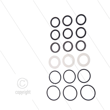 Kit 118 - Manschettensatz Ø15mm für 3 Plunger
