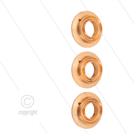 Kit 128 - Satz Messing Zwischenringe Ø18mm (3x) - Serie 44