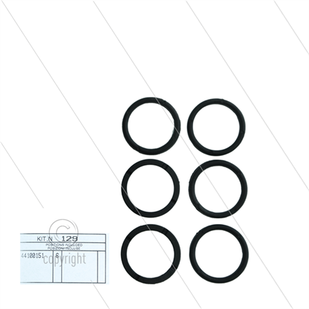 Kit 129 - Satz obere Ringe Ø18mm (6x) - Serie 44