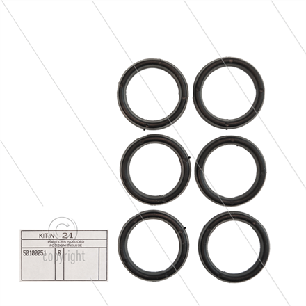 Kit 21 - Satz obere Ringe Ø20mm (6x) - Serie 50