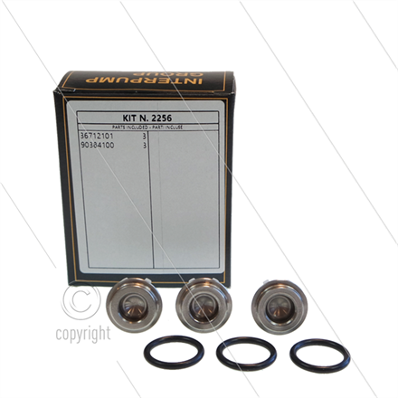Kit 2256 - Satz Druckventile (3x) - Serie 70 (WK - KT - HP)