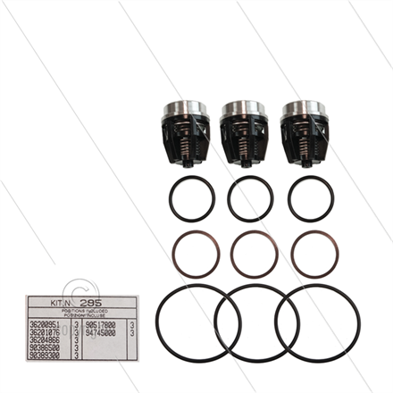 Kit 295 - Satz Druckventile (3x) - Serie AB