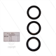 Kit 311 - Satz Öldichtungen Ø18mm (3x) - Serie 53 + SS1