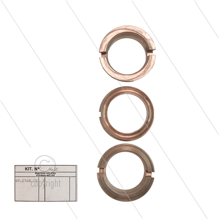 Kit 42 - Satz Messing Zwischenringe Ø36mm (3x) - Serie 69 +