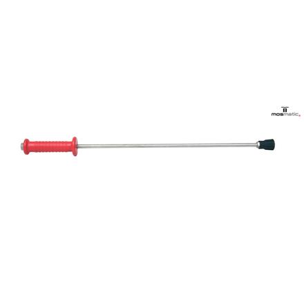 Lance with filter sieve in handle, straight (nozzle socket) LAH 650/160 G1/4"M60° 1/8"NPT