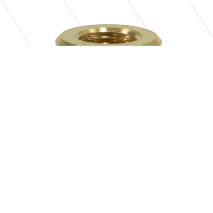 M21x1,5 - Gegennippel - Messing - 250 Bar - Ø14mm - 1/4" IG