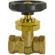 METERING VALVE BRASS 1/4"