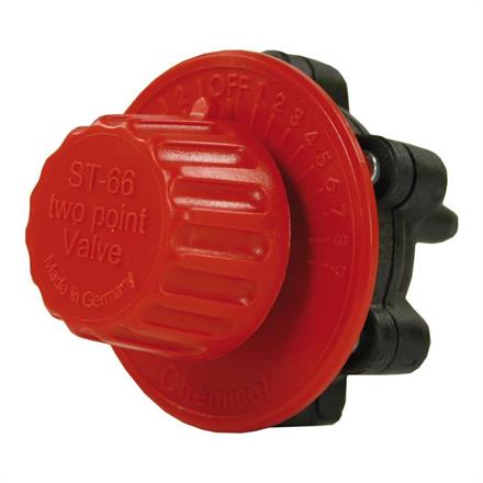 METERING VALVE ST 66 RED