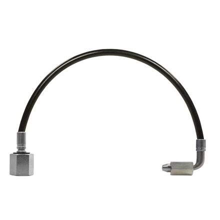 Minimess DN02 1000 mm DKR 1/4"-90° : 1/4"IG-M mit O-Ring