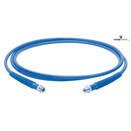 Mosmatic Comfort Hose blue NW6 2xG1/4"F 200bar 60°C L=4200