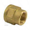Muffe reduziert - Messing - 3/4" IG x 1/2" IG