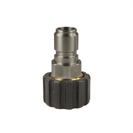 Nippel ST-3100 M22IG Edelstahl/Messing