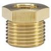 NIPPLE 1/4"F:1/2"M BRASS 400 BAR