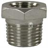 NIPPLE HEXAGON 1/8"F:1/4"M STAINLESS STEEL