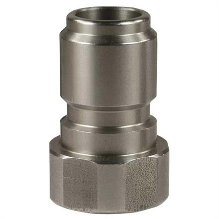 PLUG ST-3100 1/4 F SS HARD