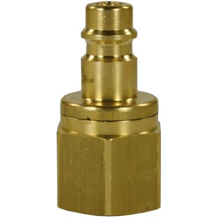 PLUG WITH CHECK VALVE 1/4"F