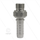 Pressnippel (PH) - Edelstahl - DN10 (3/8") - 3/8" AGR - SW22
