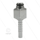 Pressnippel - Stahl - DN06 (1/4") - M14x1,5 (8L) DKOL - mit O-Ring - SW17