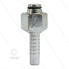 Pressnippel - Stahl - DN10 (3/8") - M18x1,5 (12L) DKOL - mit O-Ring - SW22