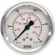 PRESSURE GAUGE 0-400 50 MM 1/4"M BACK WIKA