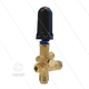 Pulsar RV Druckregelventil mit knopf und 1/4" IG Manometeranschluss - 280 Bar - 40 l/min