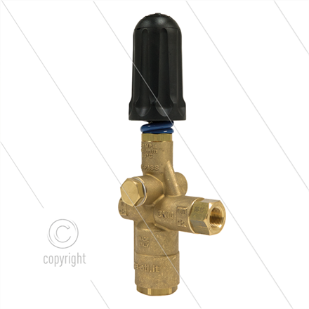 Pulsar Zero - 280 Bar - 9 bis 40 l/min - max 60°C - Eingang: 3/8" IG - Ausgang: 3/8" IG