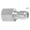 Quick connect plug - Inox G3/8"-F SW22 NW9 rostfrei