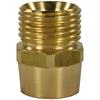 QUICK-PLUG BRASS 1/2"M:1/4"F