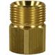 QUICK-PLUG BRASS M22X1,5-14,88:3/8"F