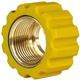 QUICK SCREW M22X1,5 BRASS/YELLOW