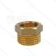 Reduziernippel - Messing - 1/2" AG x 1/4" IG