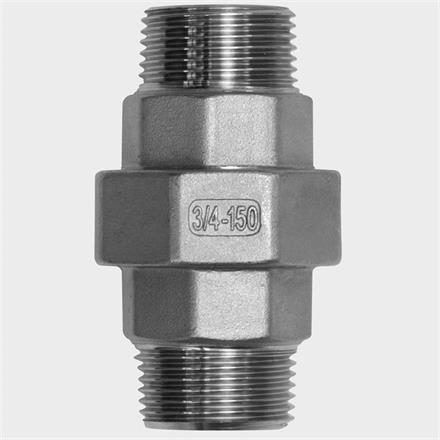 REMOVABLE SCREW CONNECTION 1/2"M:1/2"M INOX