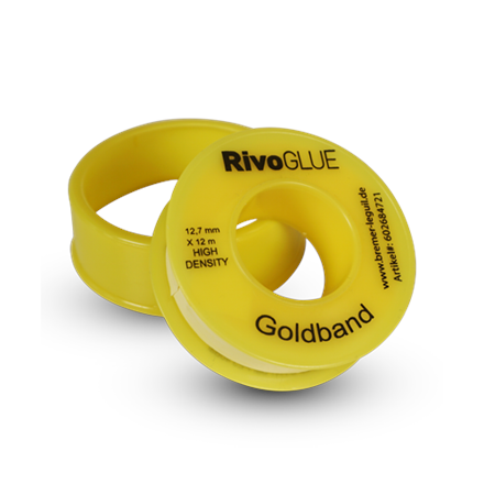 RivoGLUE Goldband sealing tape 12,7mm x 12m roll
