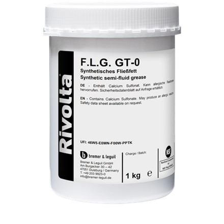 Rivolta F.L.G. GT-0 Synthetisches Fließfett 1 kg Dose