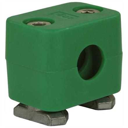 Rohrschelle 10 mm. Tragschienenmutter Stahl verz.