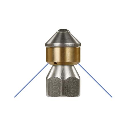 ROTATING SEWER NOZZLE ST-49.1 3/8"F 080
