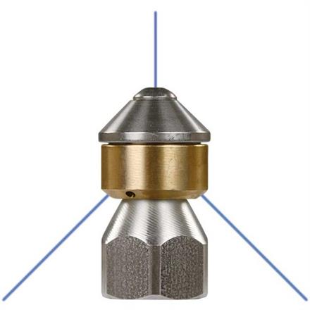 ROTATING SEWER NOZZLE ST-49.1 3/8"F 180