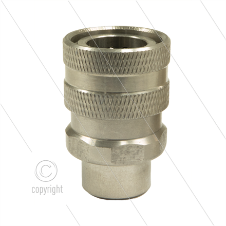 RP3100 - Kupplung - Edelstahl - 250 Bar - 1/4" IG