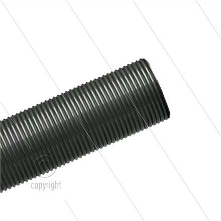 Saugerschlauch Ø25mm - schwarz - rollenlänge 15mtr