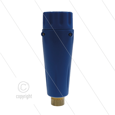 Schaumkopf ST75 - Düse 1,9 - 1/4" IG - Messing - Blau