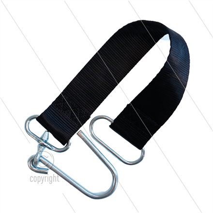 Schlauchhalter für Gerüste