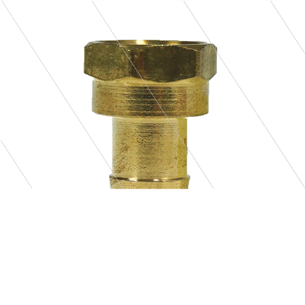 Schlauchtülle - Messing - Ø13mm - 3/8" IG