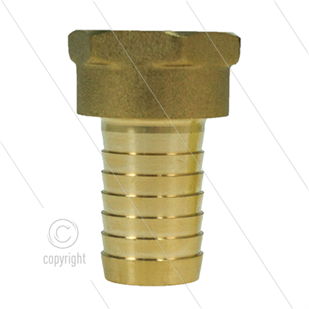 Schlauchtülle - Messing - Ø20mm - 3/4" IG
