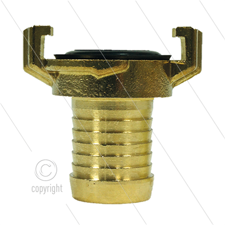 Schnellkupplung - Messing - Geka - Ø25mm - 1" Schlauchtülle