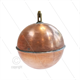 Schwimmerball Kupfer mit Klemmbefestigung - Ø120 mm