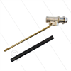 Schwimmerventil - Messing - ohne Schwimmerball - 5 Bar - L=2