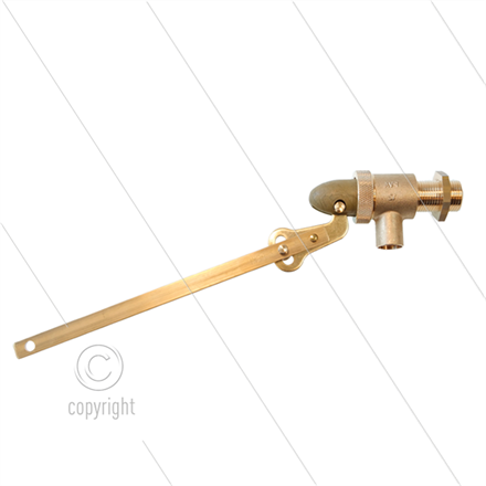 Schwimmerventil Peki - Messing - Ø=12mm - 10 Bar - L=245mm -