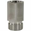 SCREW CONNECTOR 1/4"F-M18X1,5M STAINLESS STEEL