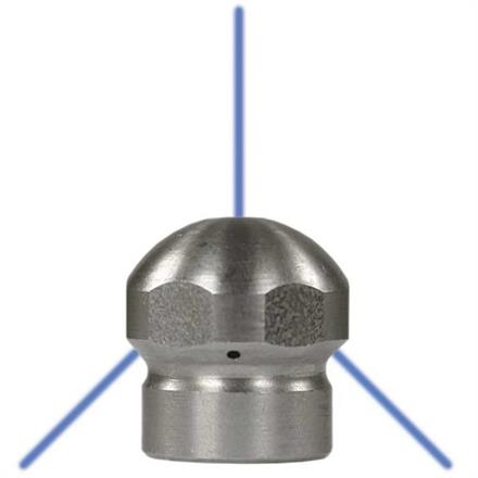 SEWER NOZZLE 1/8"F 3x0,8h 1x0,8v 055